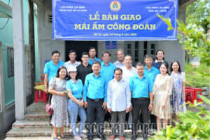 Hỗ trợ thêm 1 mái ấm công đoàn cho đoàn viên là đồng bào Khmer