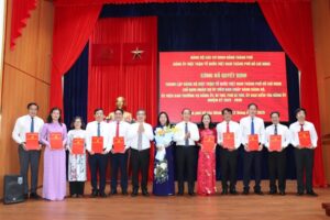 Công bố quyết định thành lập Đảng ủy MTTQ Việt Nam TP.HCM