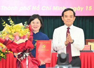 Đồng chí Văn Thị Bạch Tuyết giữ chức Phó Bí thư Thành ủy TPHCM